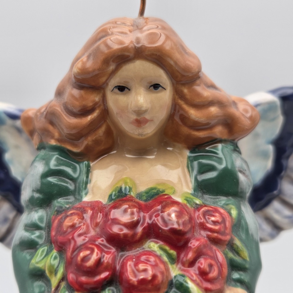 Vintage Jim Shore Four Seasons Angel Tea For One Set Hand Painted 3 Piece - Picture 4 of 15